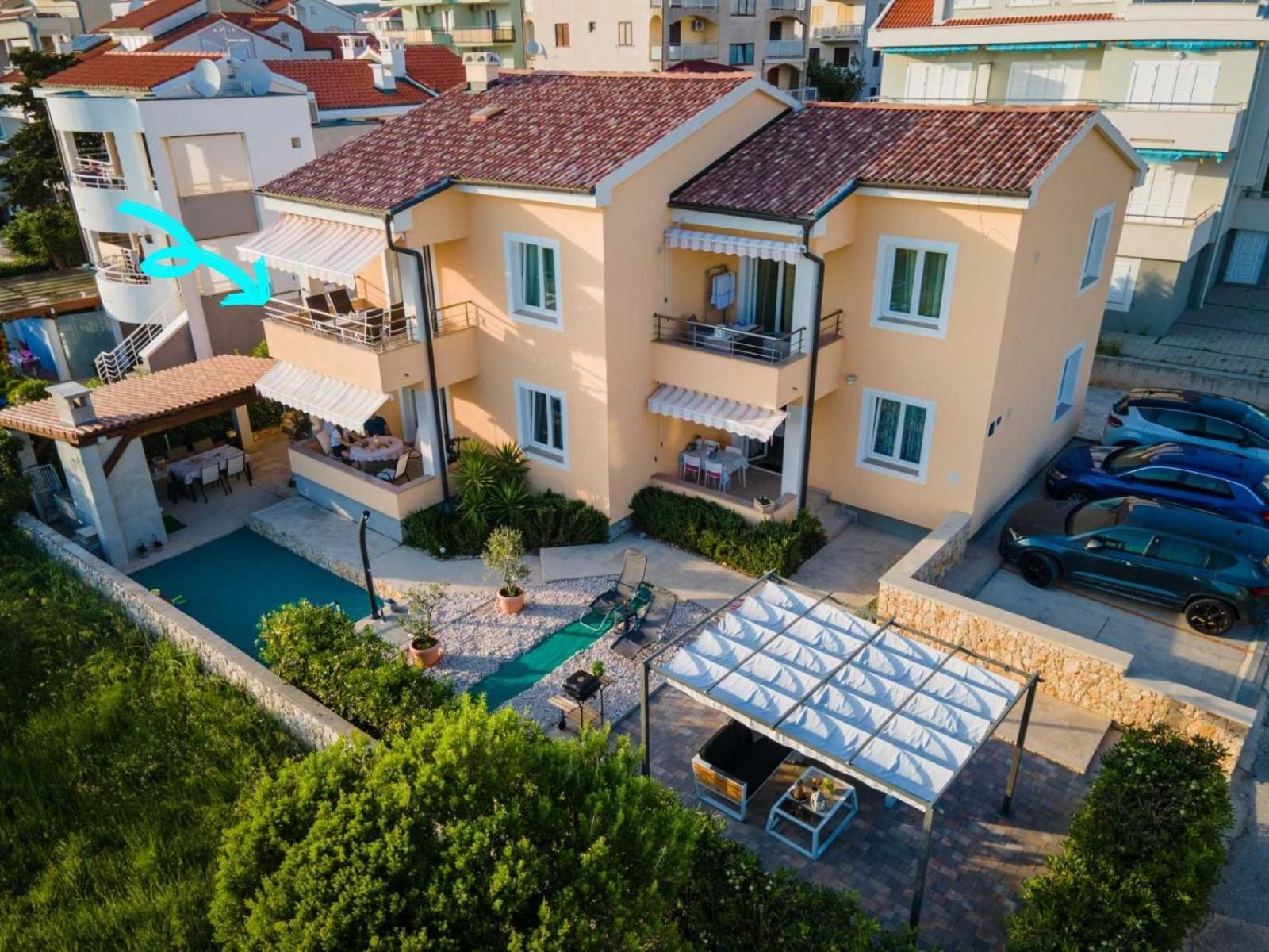 Apartment Traversa Novalja Exterior photo